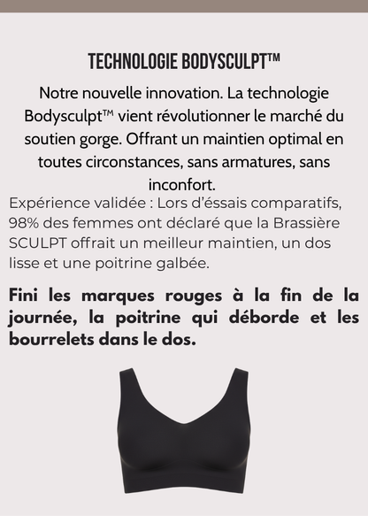 Brassière Sculpt, sans coutures et sans armatures