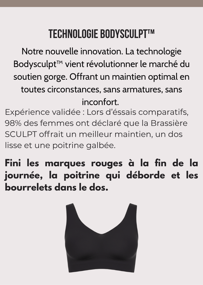 Brassière Sculpt, sans coutures et sans armatures
