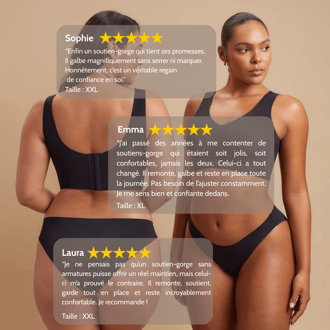 Brassière Sculpt, seconde peau lissante, push-up, sans coutures et sans armatures
