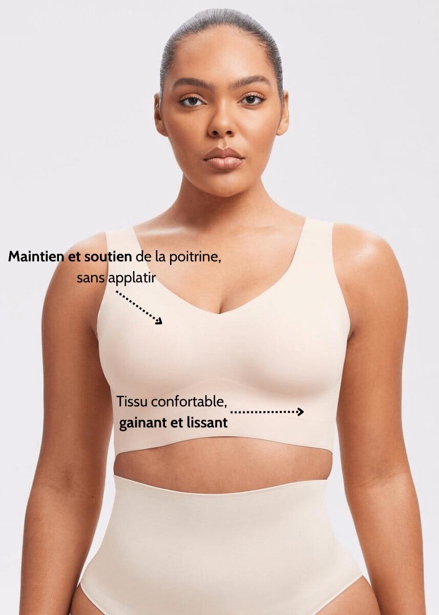 Brassière Sculpt, sans coutures et sans armatures