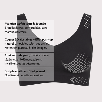 Brassière Sculpt, seconde peau lissante, push-up, sans coutures et sans armatures